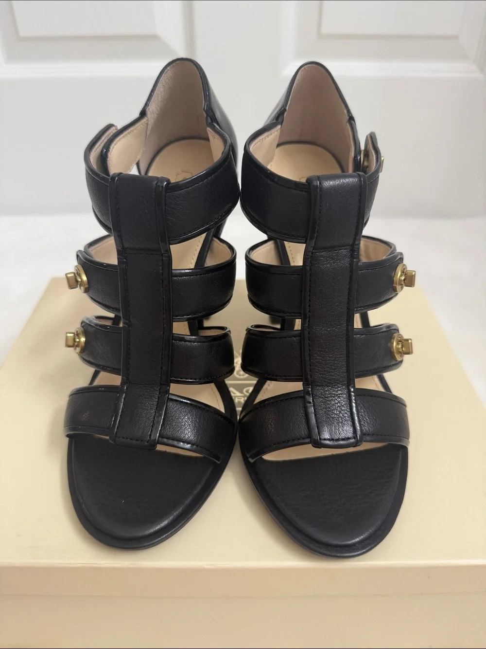 Coach Tamara’s Pebble Grain Sandals